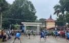 Hội LHTN Việt Nam huyện Vĩnh Lộc tổ chức vòng loại giải bóng chuyền da nam